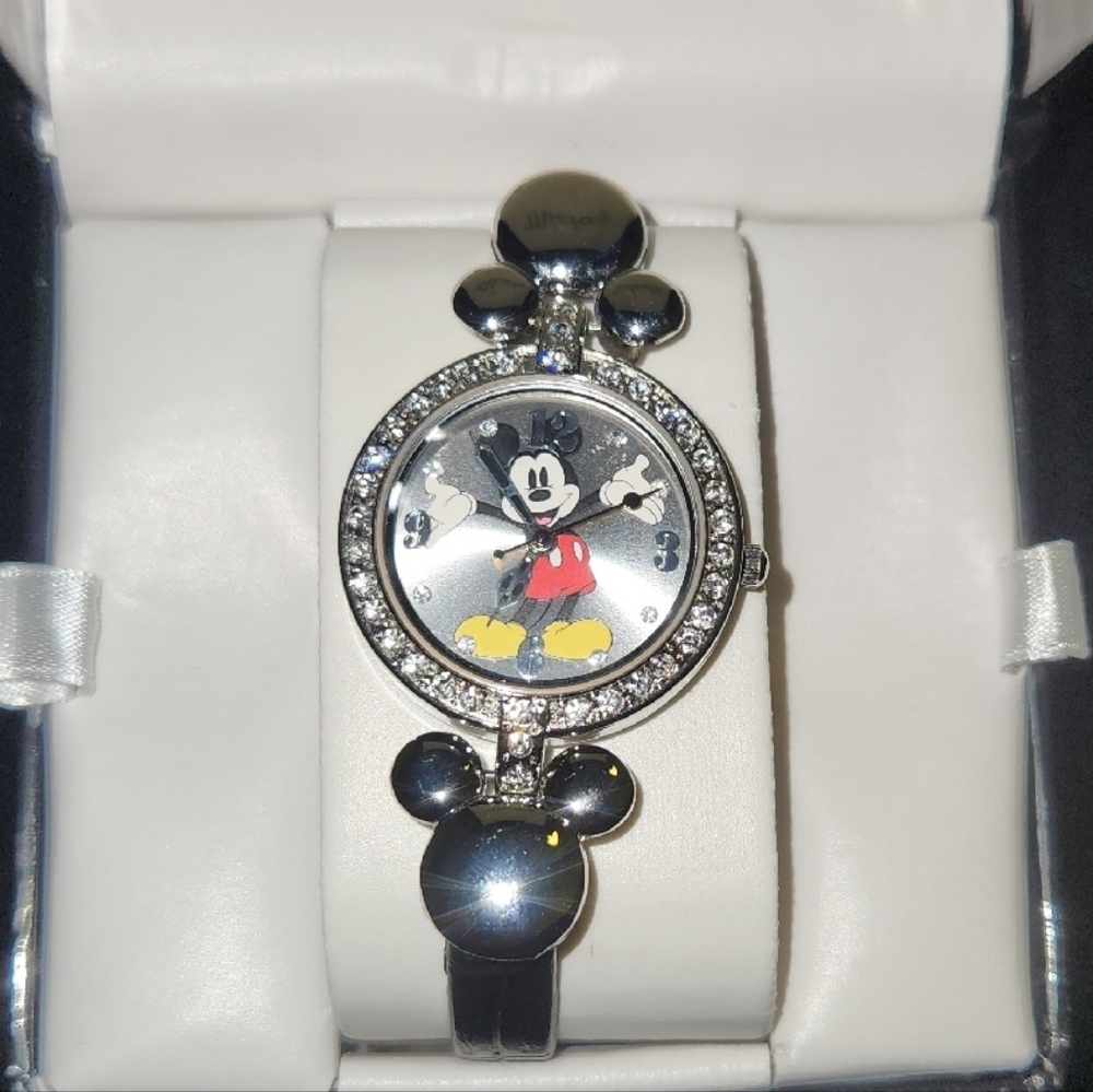 Disney Silver and Black Smartwatch